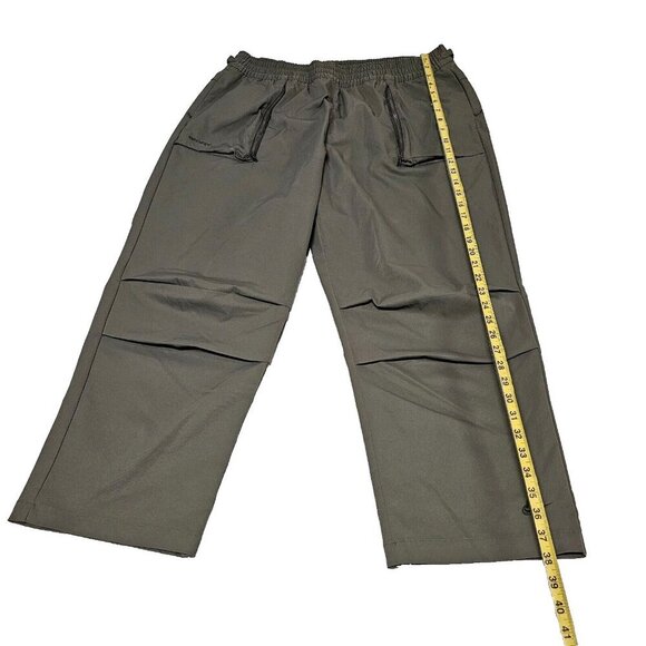 Nike Tech Pack Women Sportwear Snowboarding Cropped Pants Size XL Olive - Picture 15 of 16